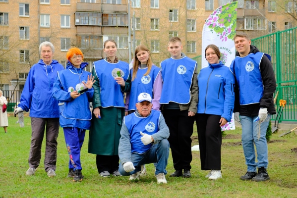 Волонтёрское сопровождение Международной акции «Сад памяти»